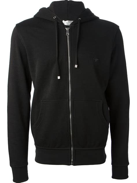 hoodie zip dior|christian dior hoodie black.